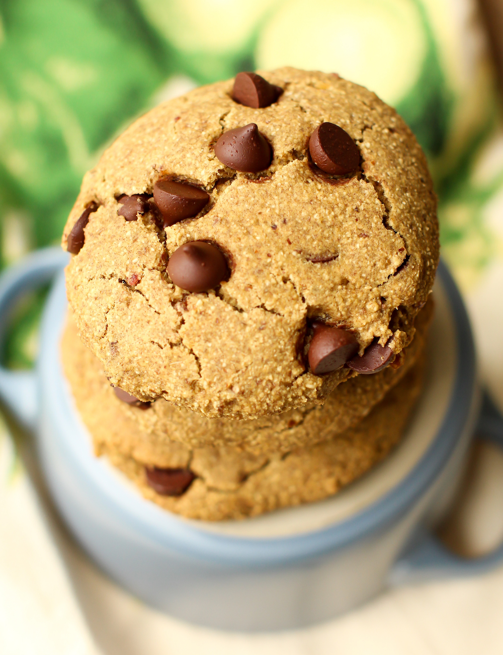 Oat Flour Chocolate Chip Cookies | Vegan, Gluten-Free, Oil ...